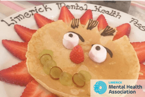 smiley pancake campaign for Limerick mental health association 2018